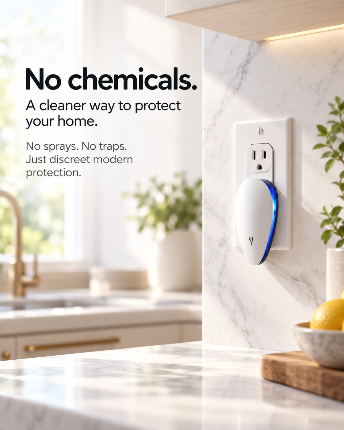 No chemicals