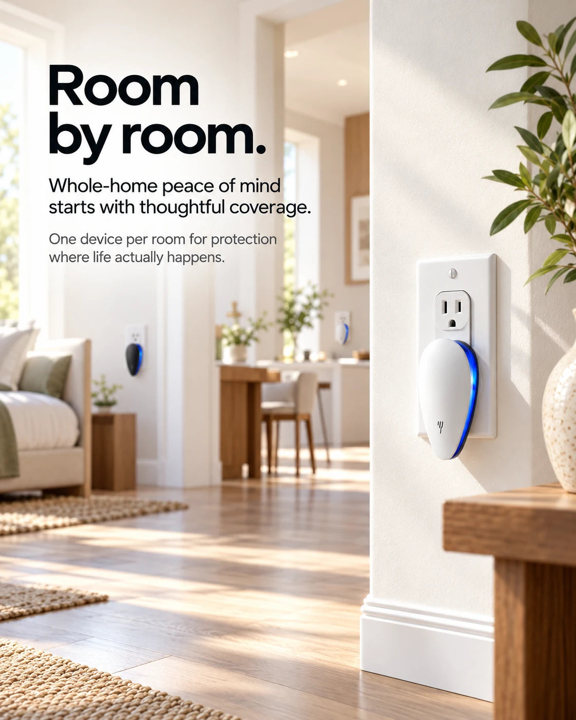 Room-by-room planning